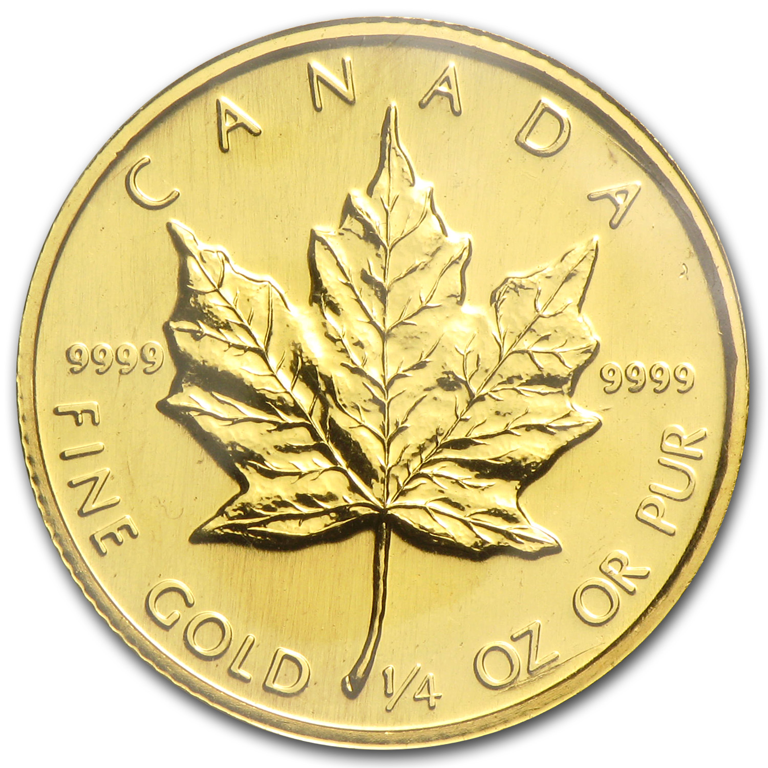 Buy 1987 Canada 1/4 oz Gold Maple Leaf BU