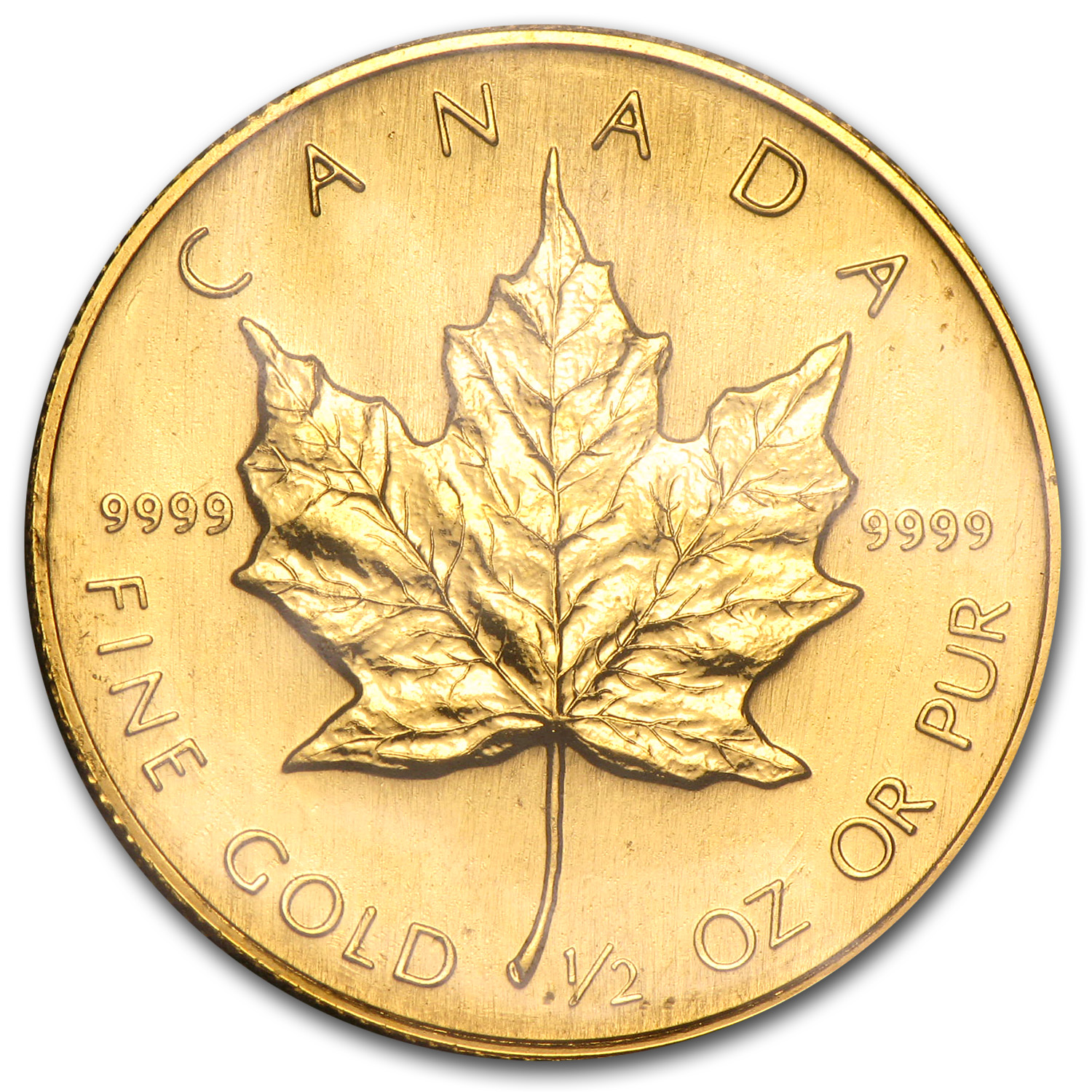 Buy 1987 Canada 1/2 oz Gold Maple Leaf BU