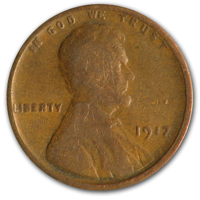 Buy 1917 Lincoln Cent Good/Fine