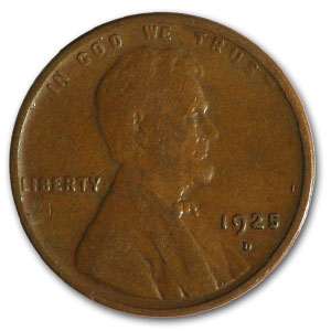 Buy 1925-D Lincoln Cent VF