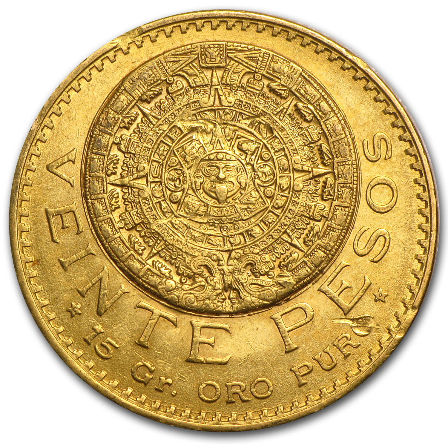 Buy 1919 Mexico Gold 20 Pesos XF - Click Image to Close