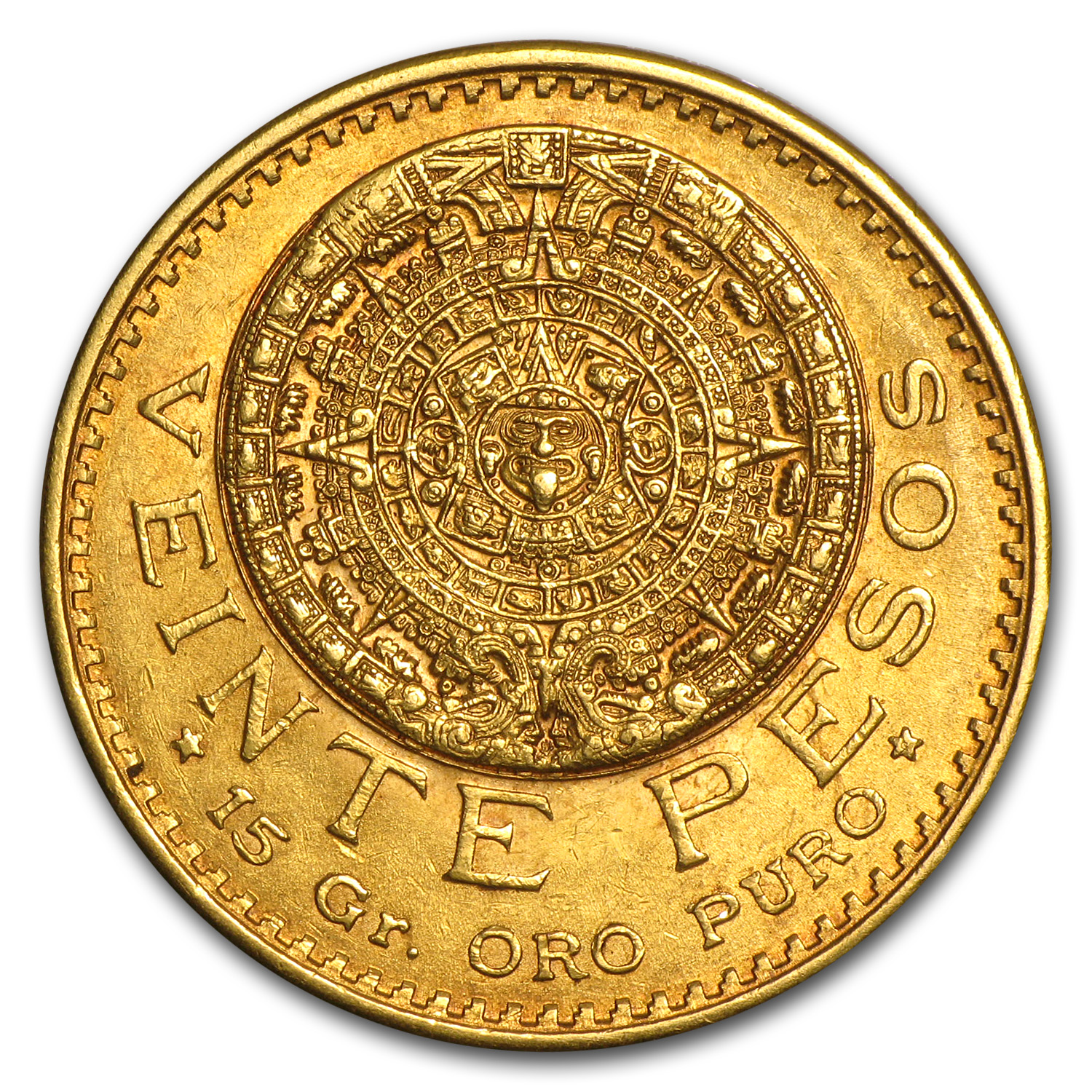 Buy 1917 Mexico Gold 20 Pesos XF