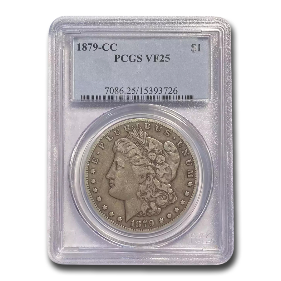 Buy 1879-CC Morgan Dollar VF-25 PCGS