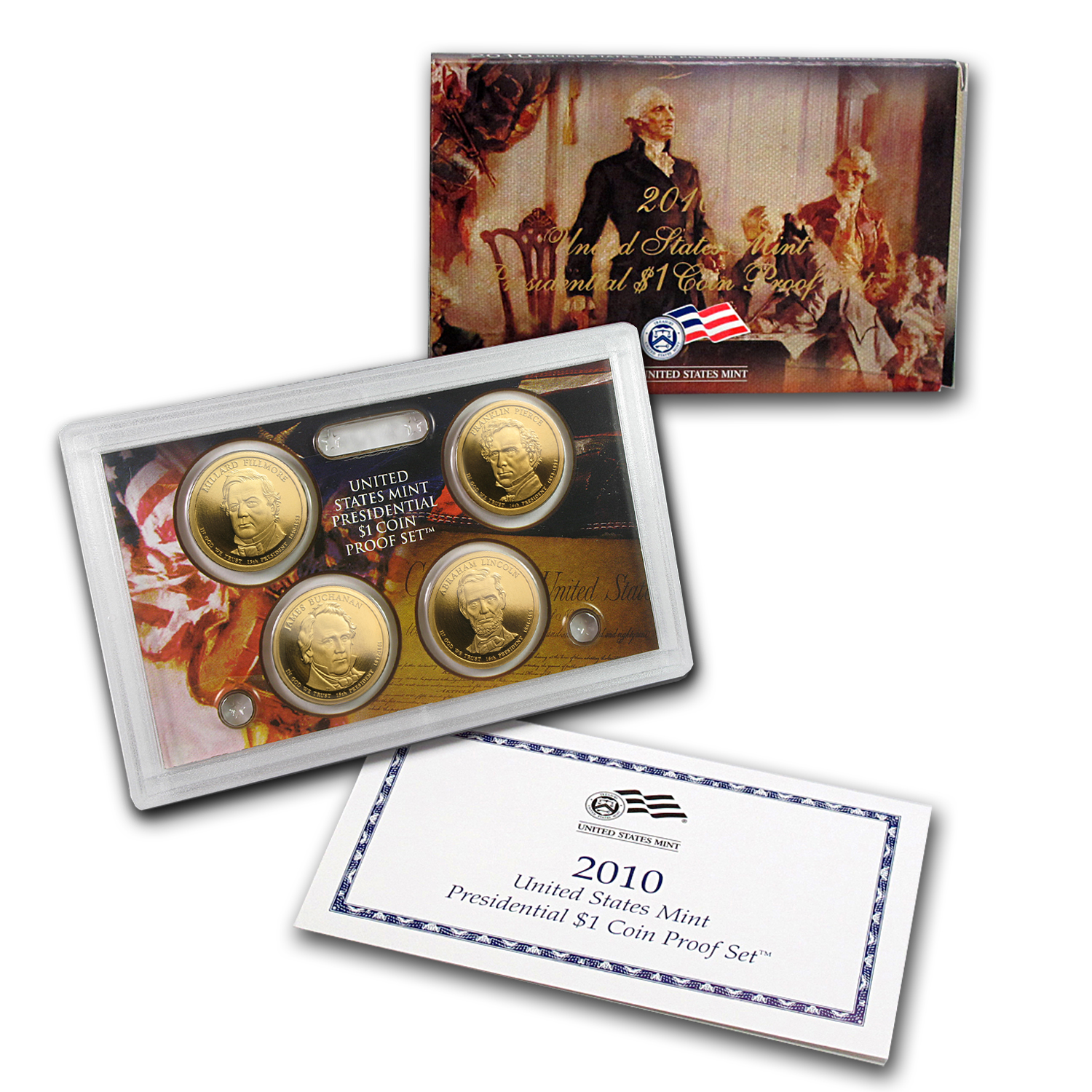 Buy 2010-S Presidential Dollar Proof Set