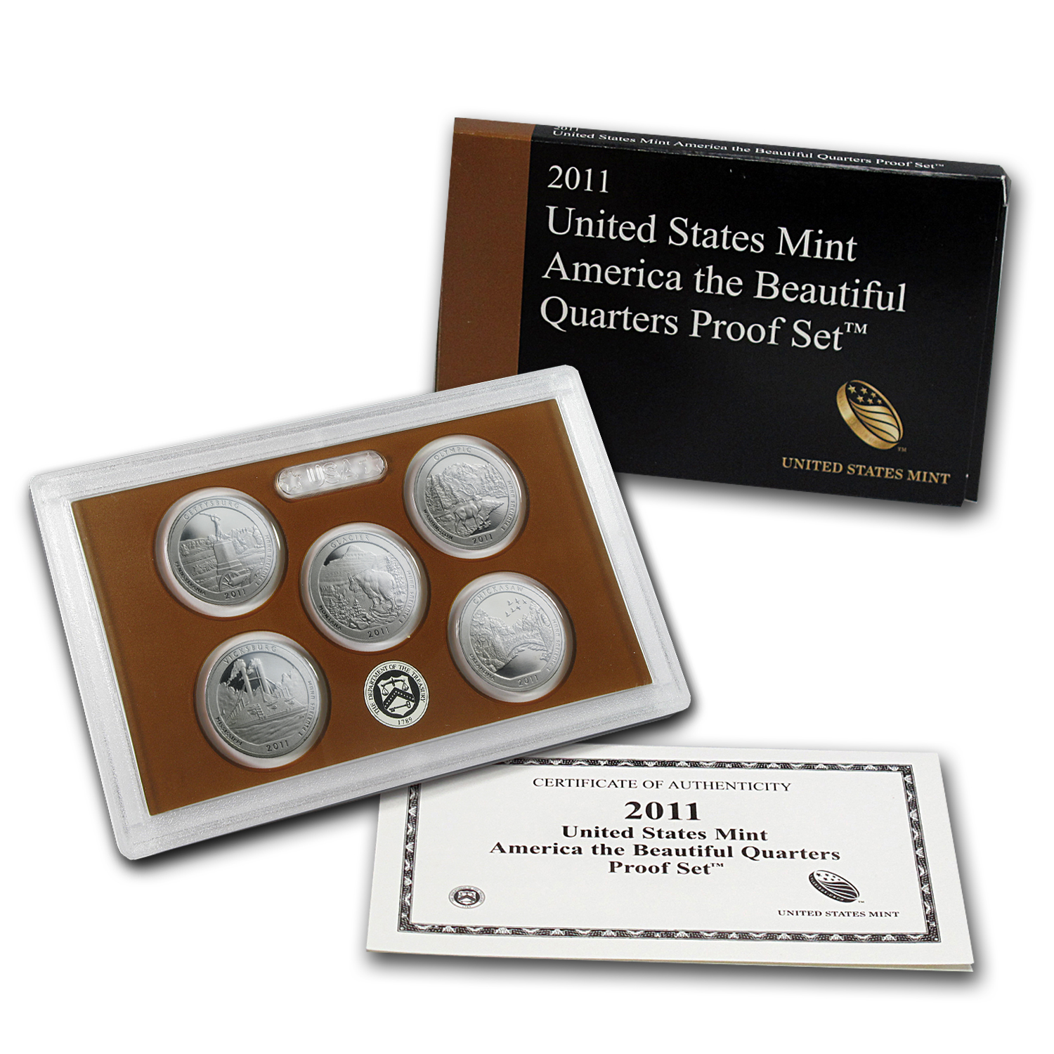 Buy 2011 America the Beautiful Quarters Proof Set