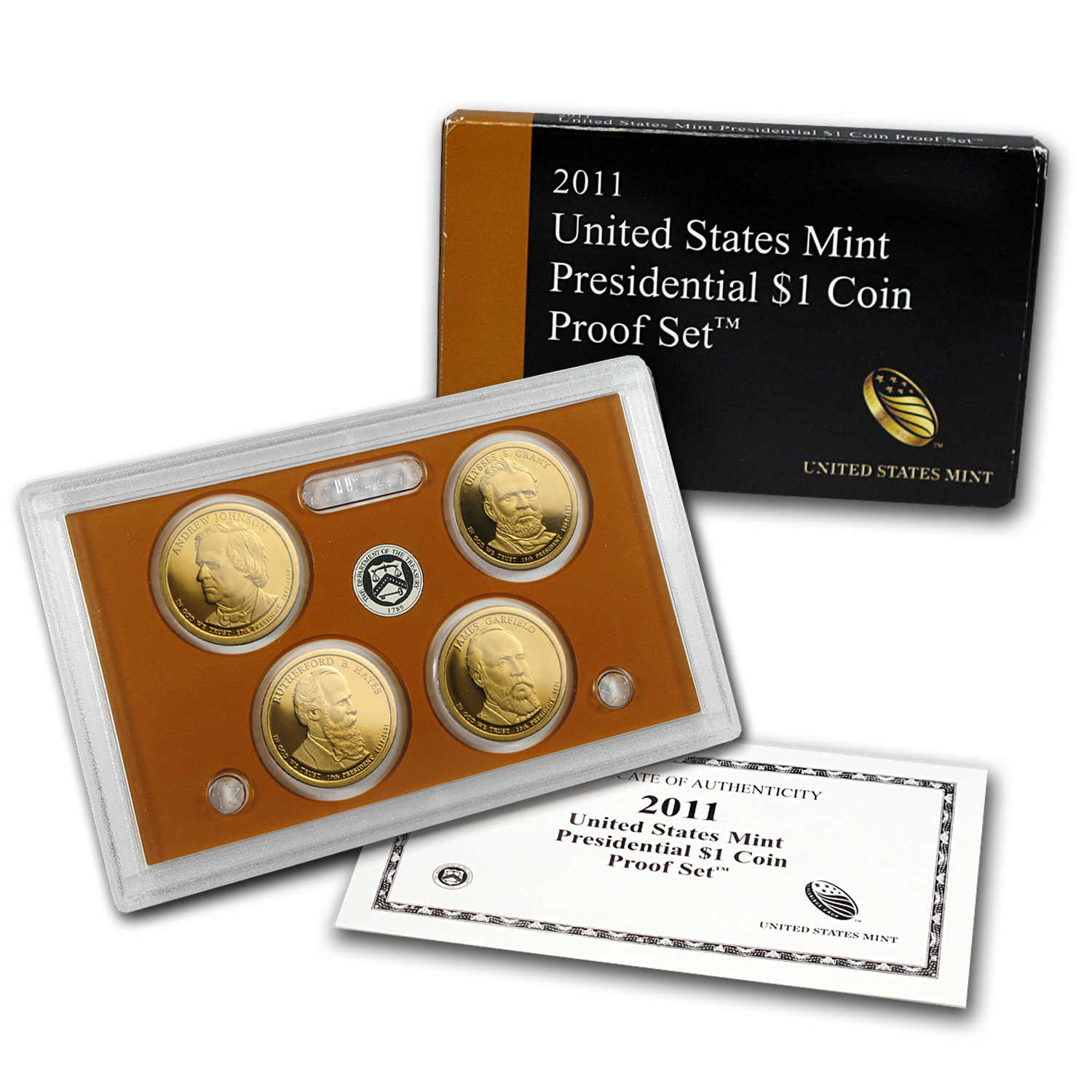 Buy 2011-S Presidential Dollar Proof Set