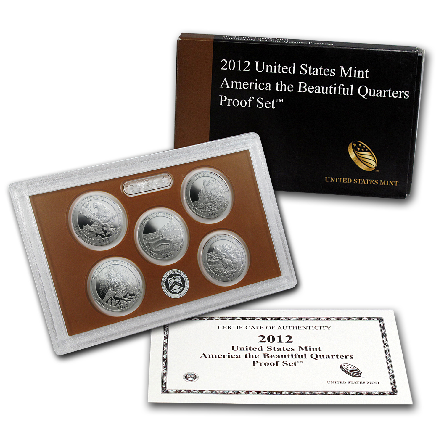 Buy 2012 America the Beautiful Quarters Proof Set