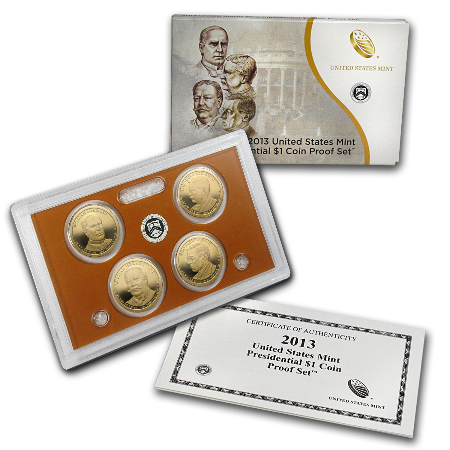 Buy 2013-S Presidential Dollar Proof Set