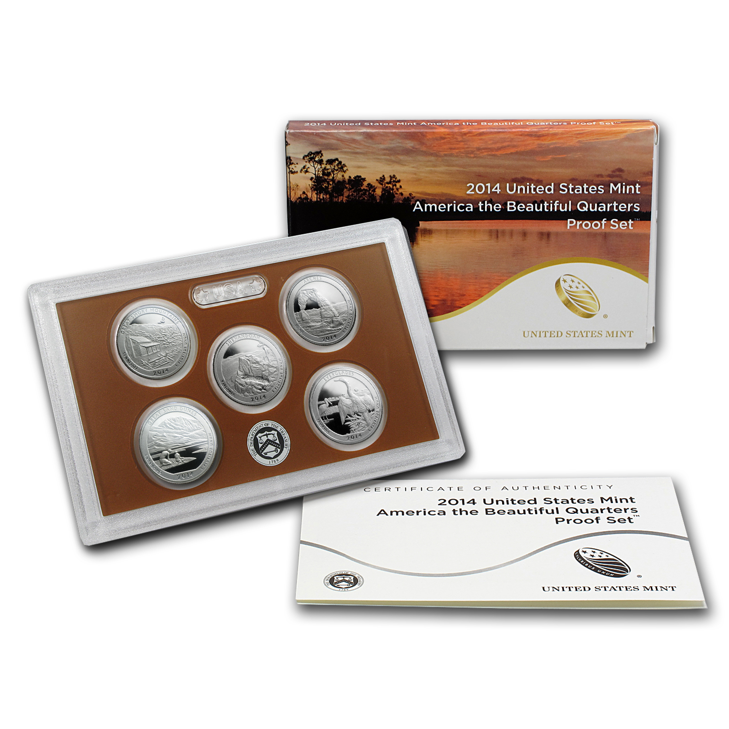 Buy 2014 America the Beautiful Quarters Proof Set