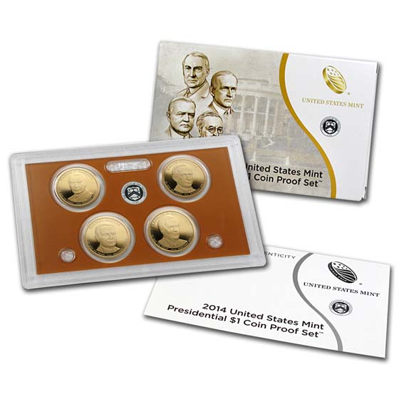 Buy 2014-S Presidential Dollar Proof Set