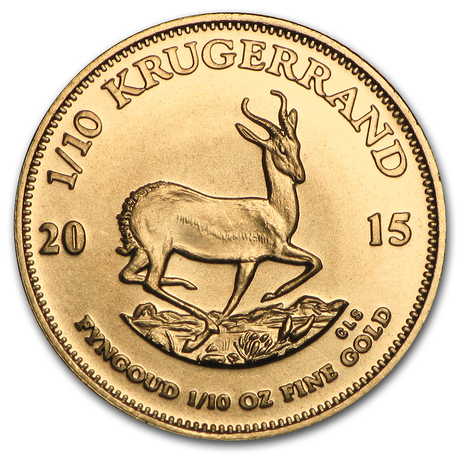 Buy 2015 South Africa 1/10 oz Gold Krugerrand