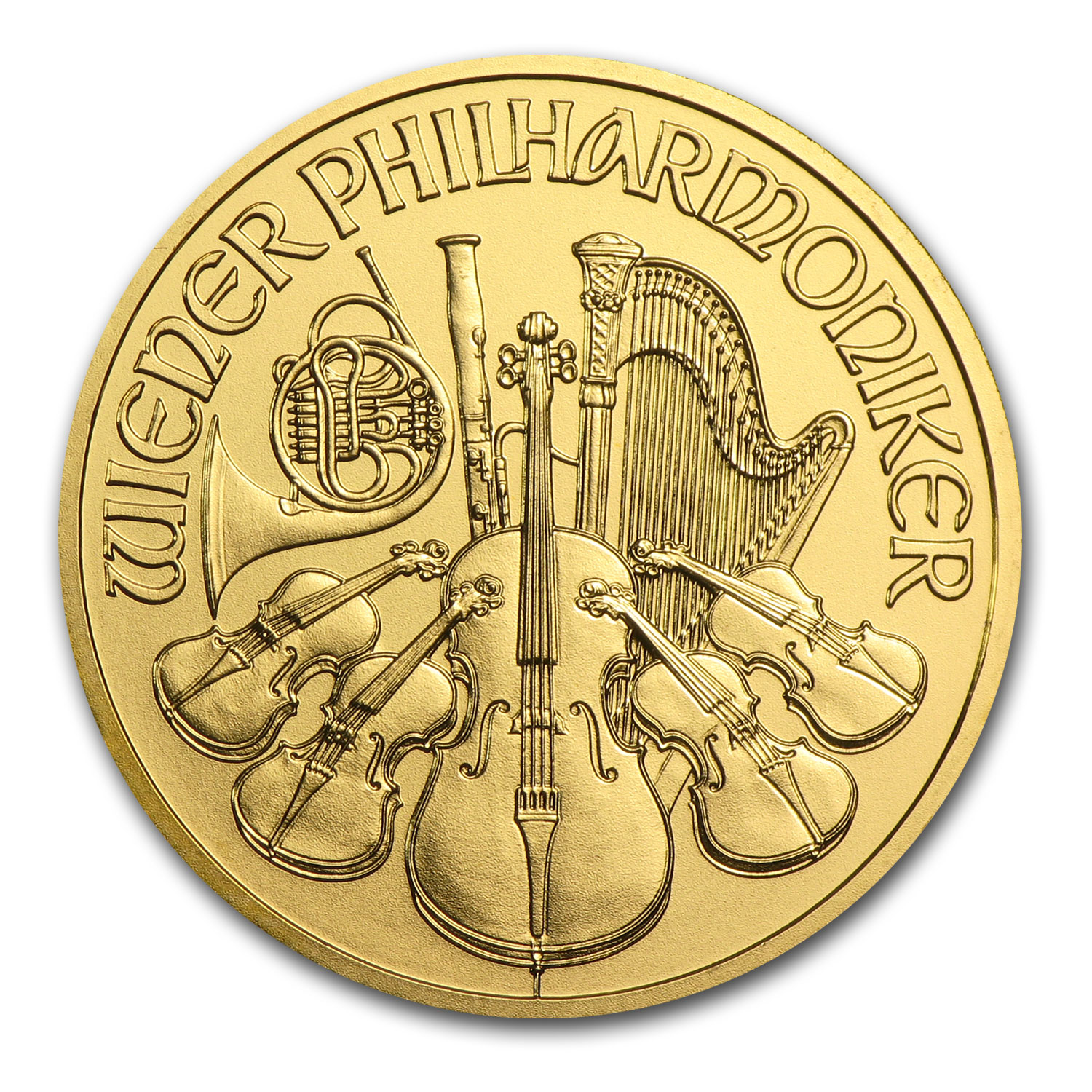 Buy 2015 Austria 1/10 oz Gold Philharmonic BU - Click Image to Close