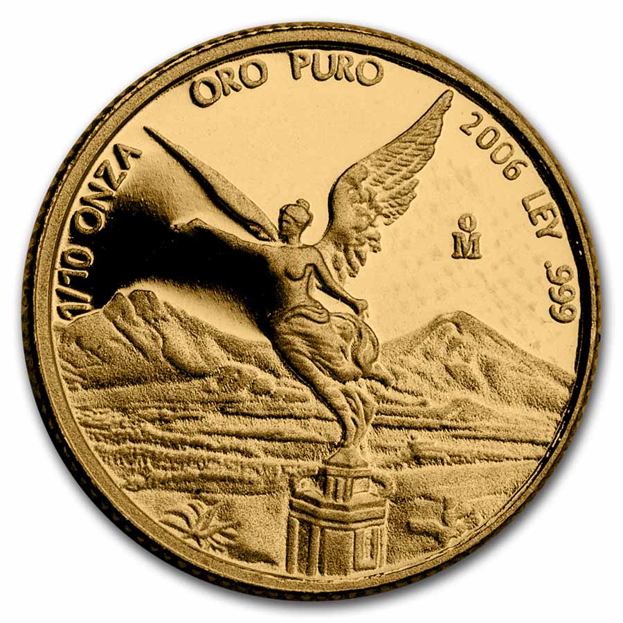 Buy 2006 Mexico 1/10 oz Proof Gold Libertad