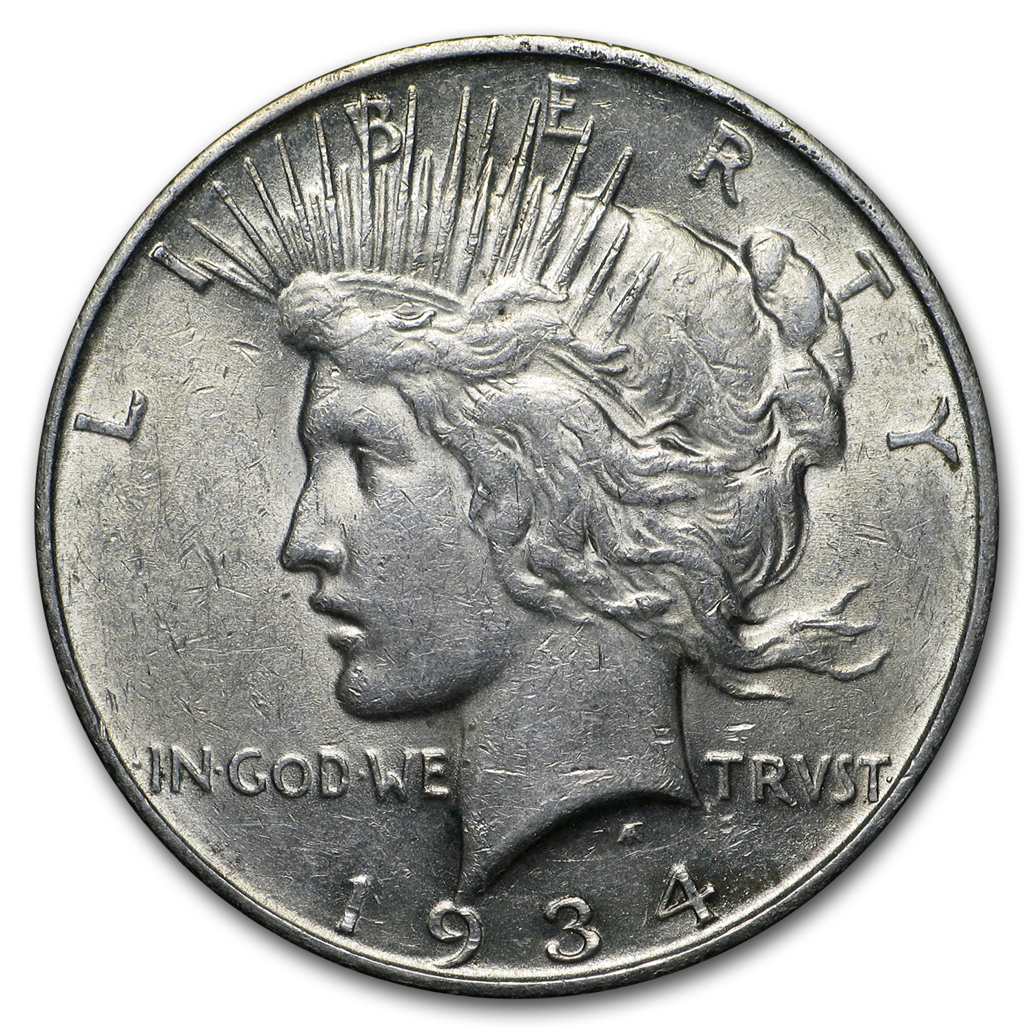 Buy 1934-D Peace Dollar XF