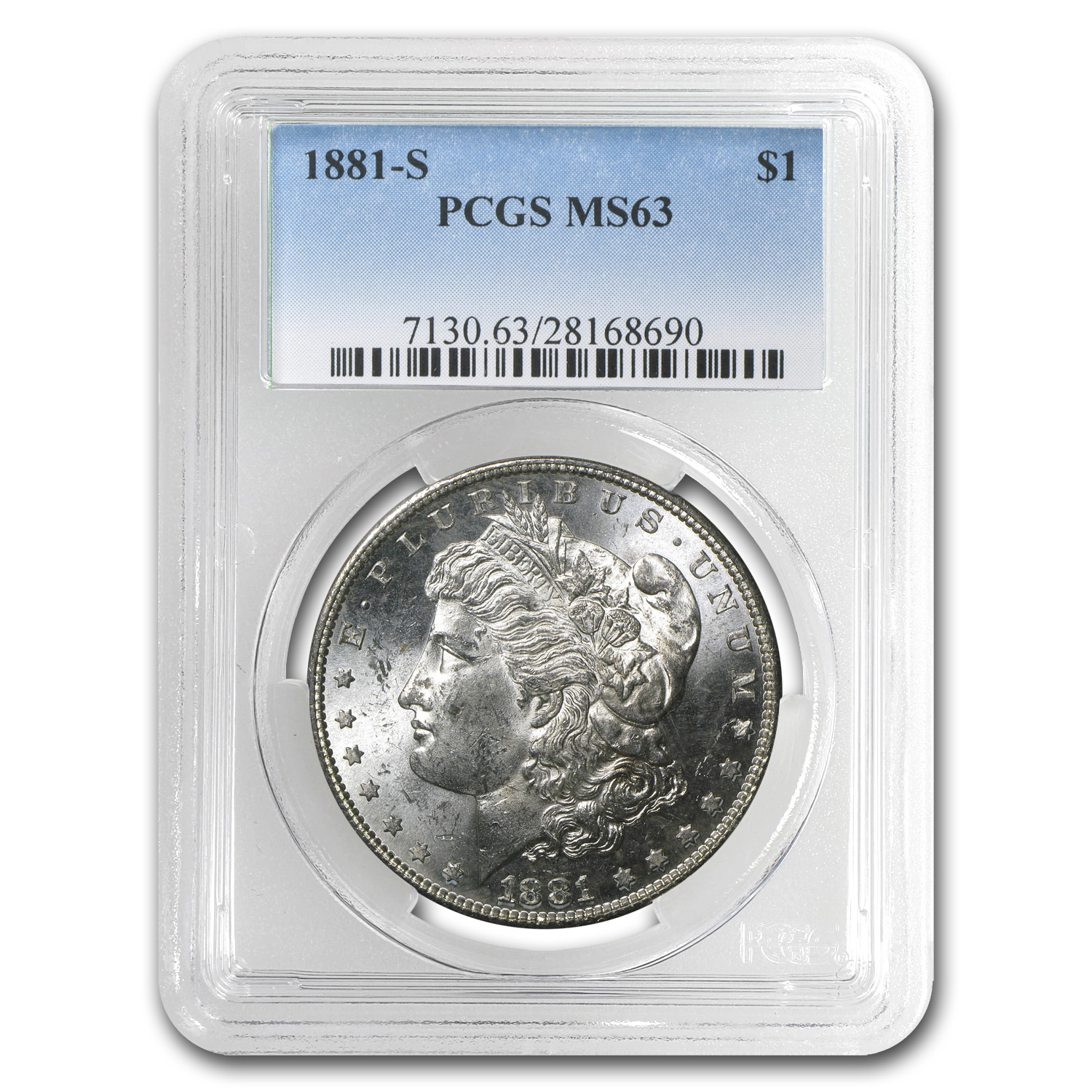 Buy 1881-S Morgan Dollar MS-63 PCGS