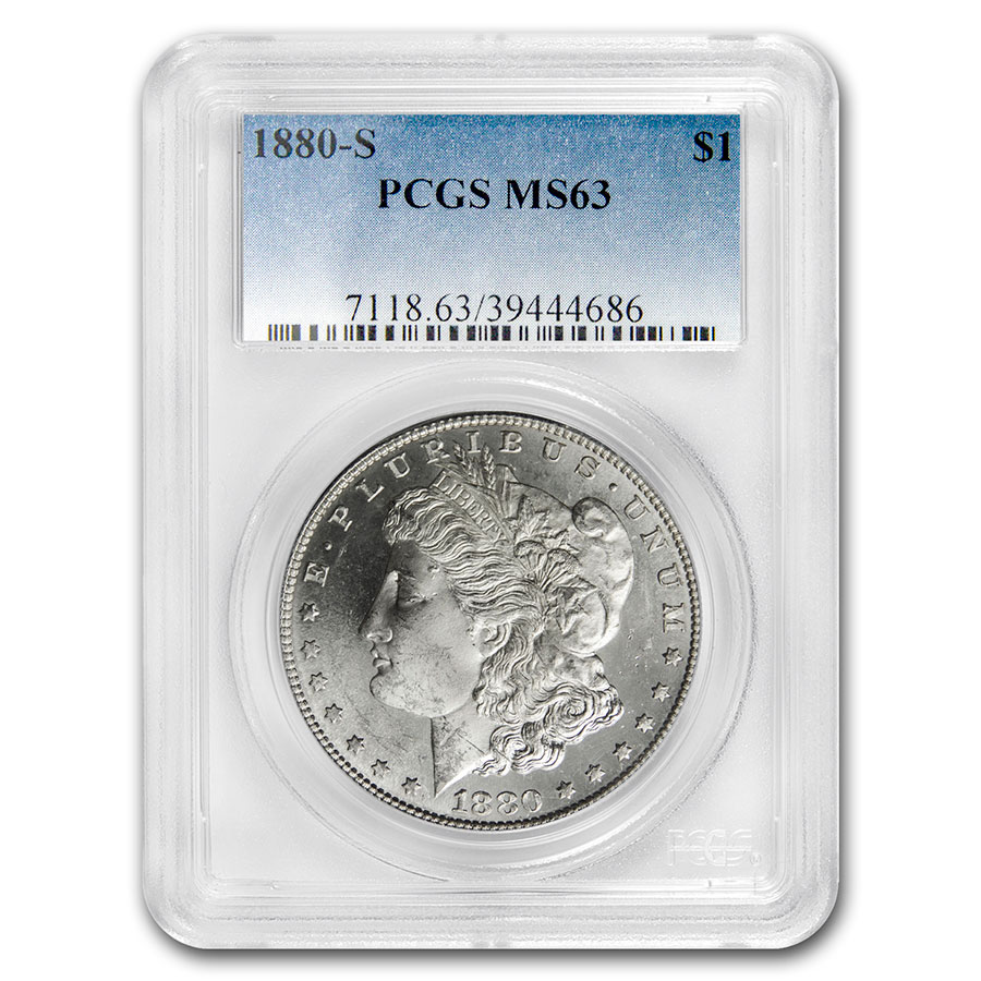 Buy 1880-S Morgan Dollar MS-63 PCGS