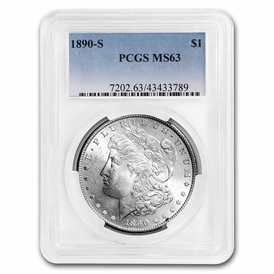 Buy 1890-S Morgan Dollar MS-63 PCGS