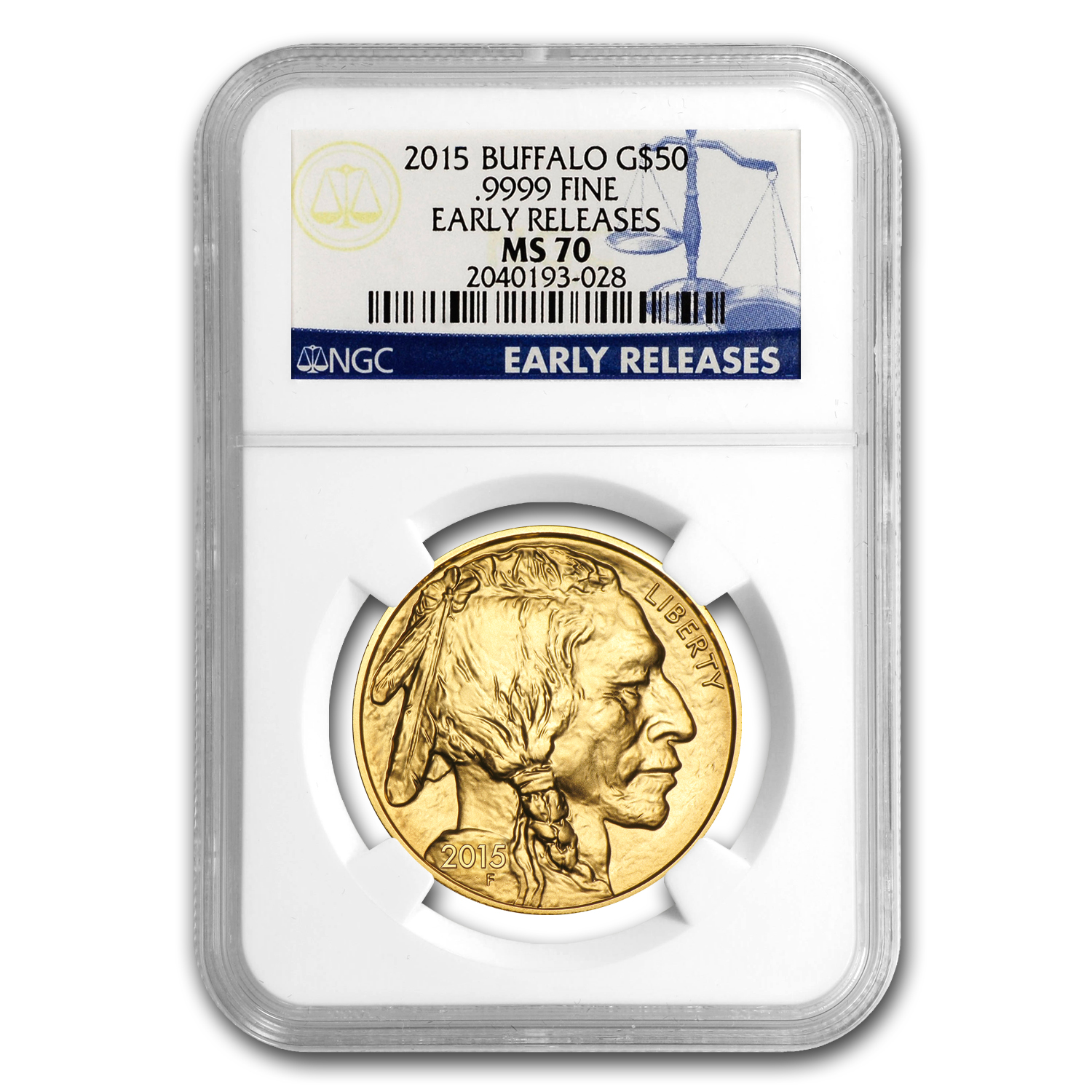 Buy 2015 1 oz Gold Buffalo MS-70 NGC (Early Releases)