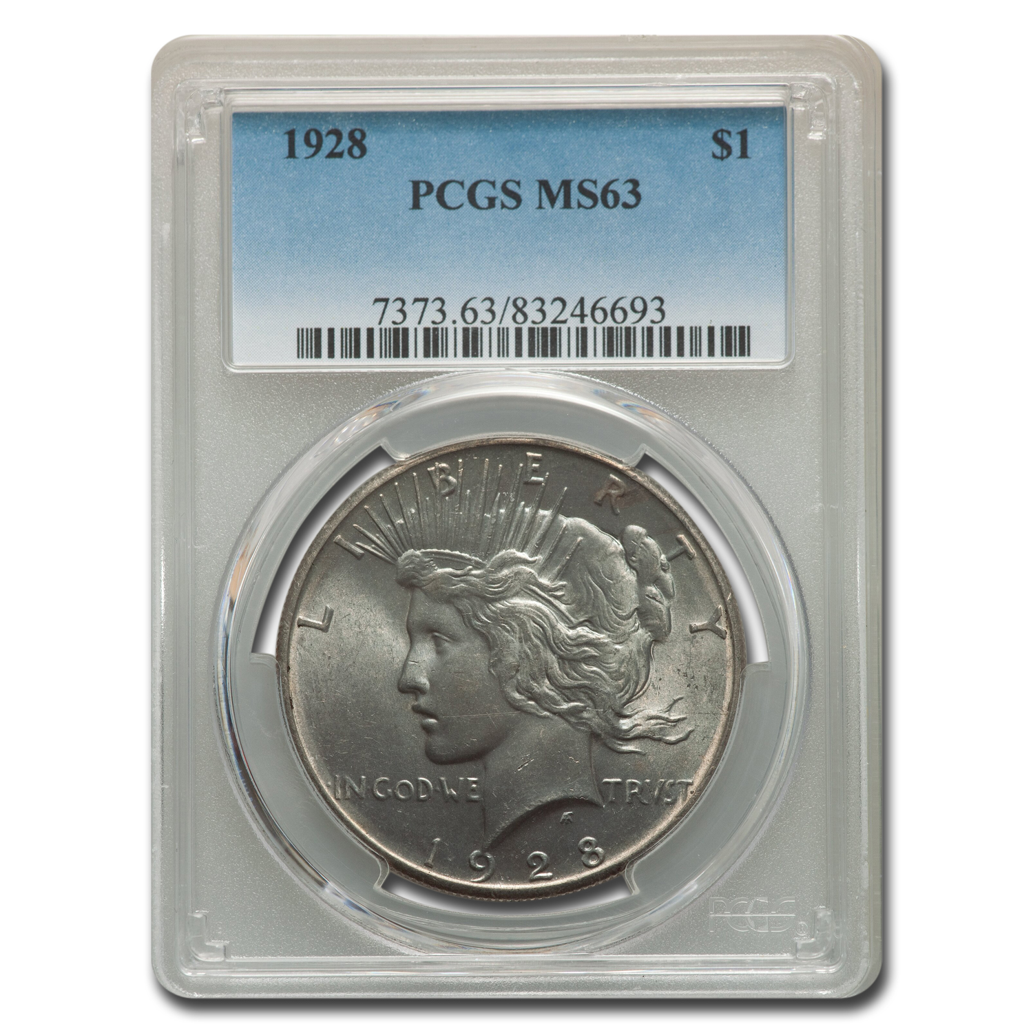 Buy 1928 Peace Dollar MS-63 PCGS