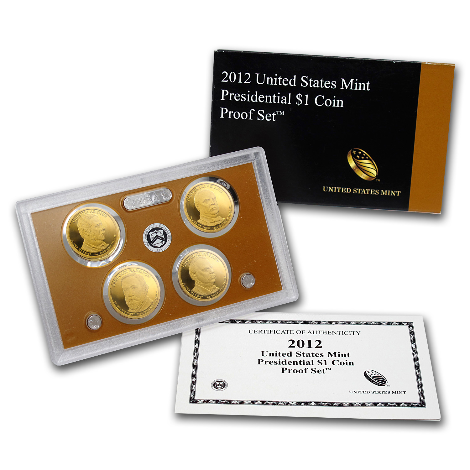 Buy 2012-S Presidential Dollar Proof Set