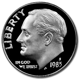 Buy 1983-S Roosevelt Dime Gem Proof