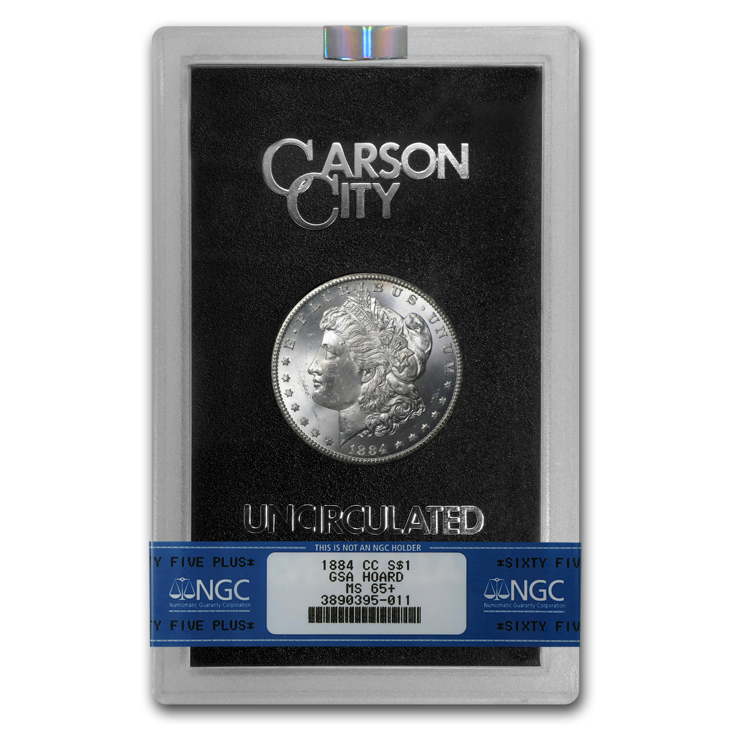 1884-CC Morgan Dollar MS-65+ NGC (GSA)