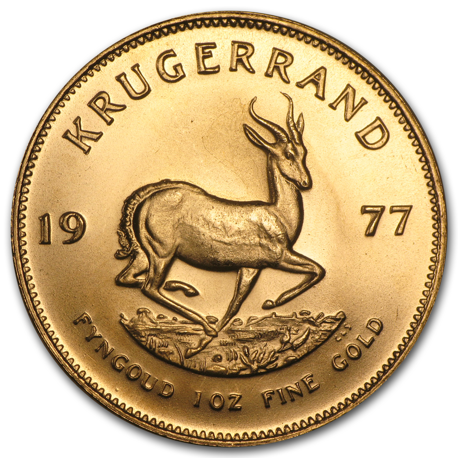 Buy 1977 South Africa 1 oz Gold Krugerrand BU