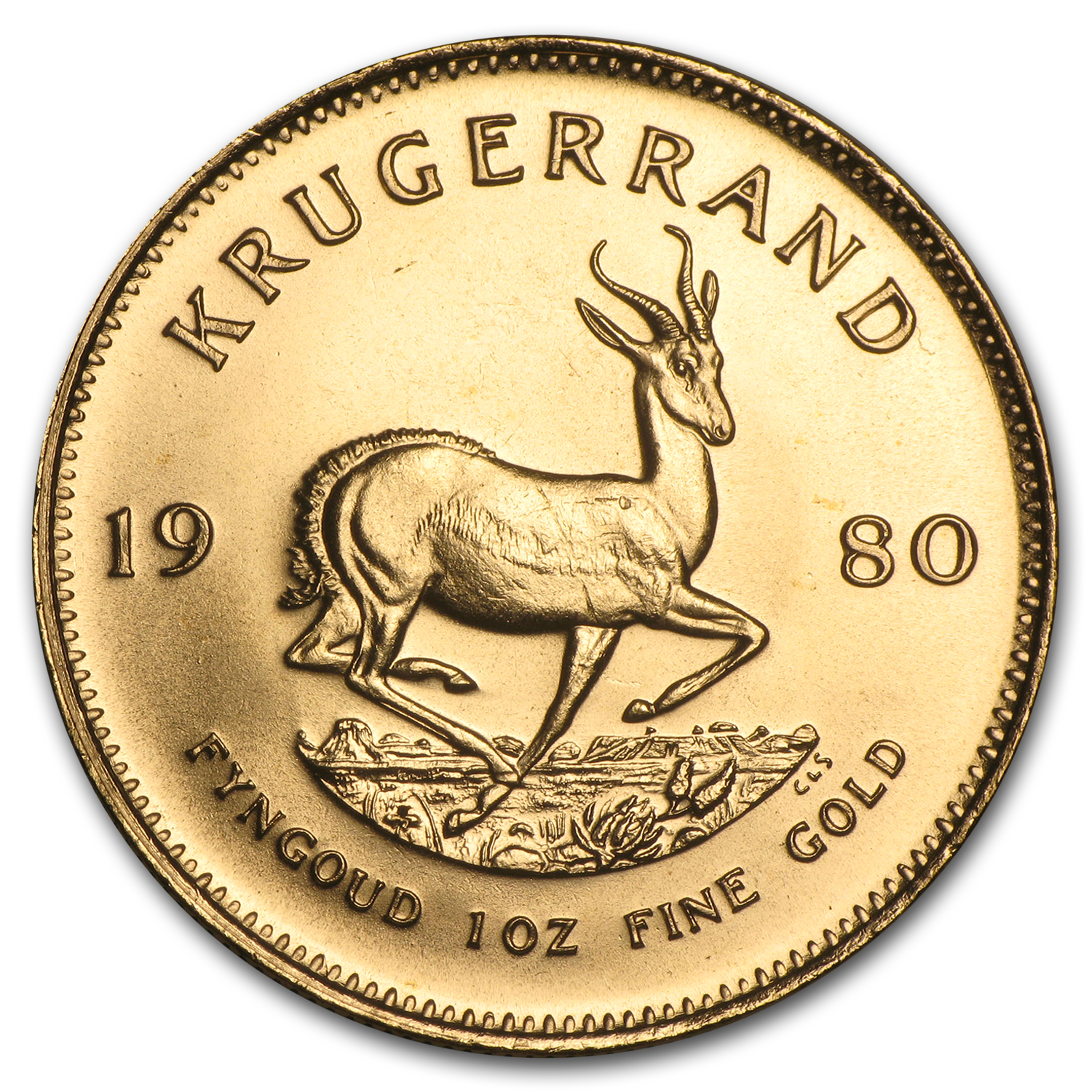 Buy 1980 South Africa 1 oz Gold Krugerrand BU
