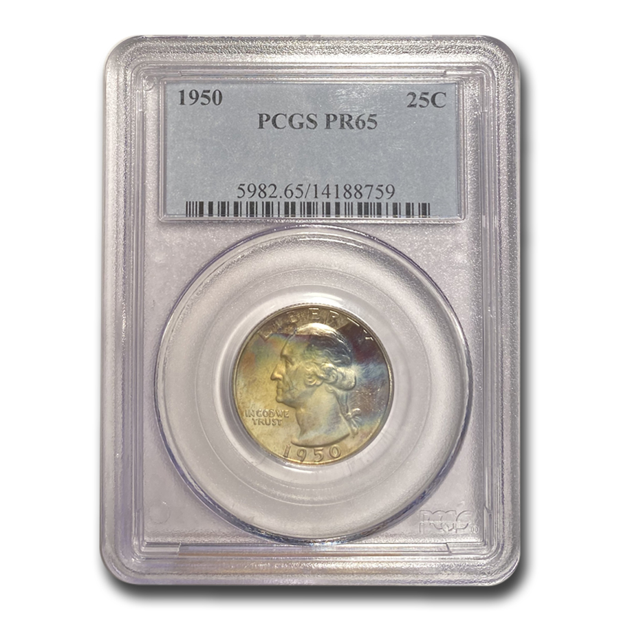 Buy 1950 Washington Quarter PR-65 PCGS