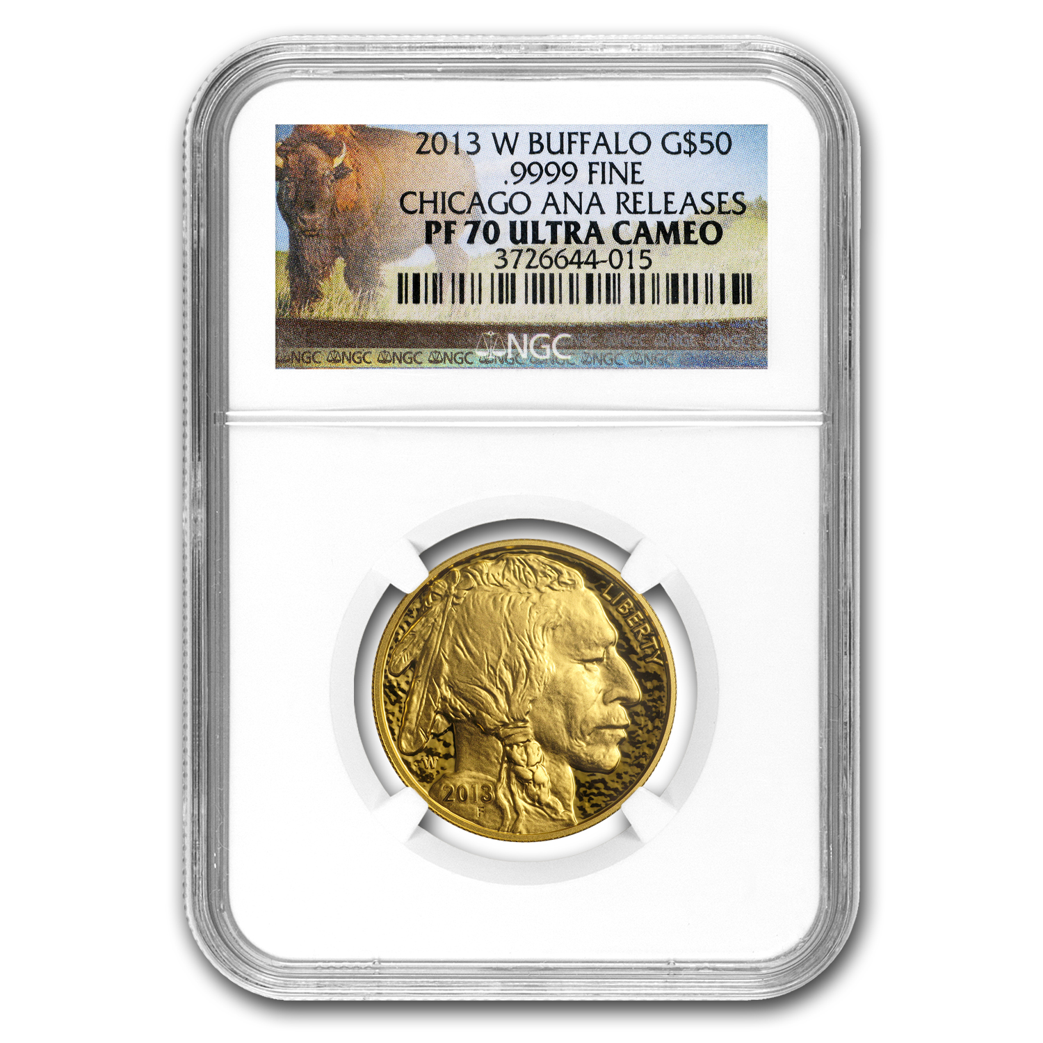 Buy 2013-W 1 oz Proof Gold Buffalo PF-70 NGC (ANA Releases)