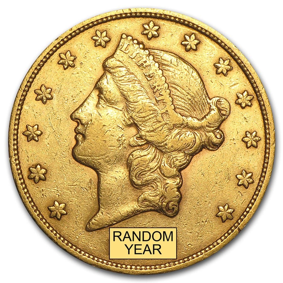 Buy $20 Liberty Gold Double Eagle VF (Random Year)