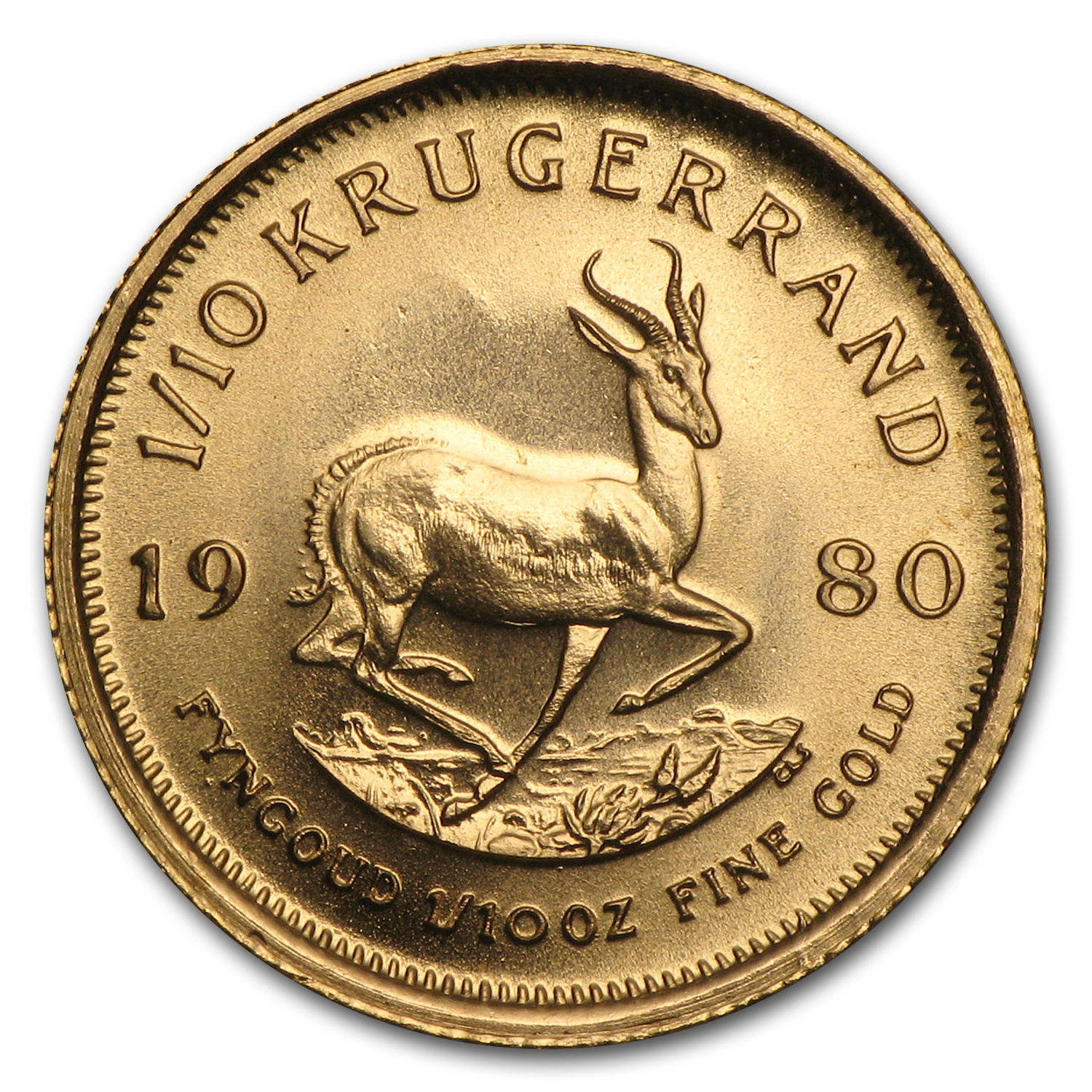 Buy 1980 South Africa 1/10 oz Gold Krugerrand