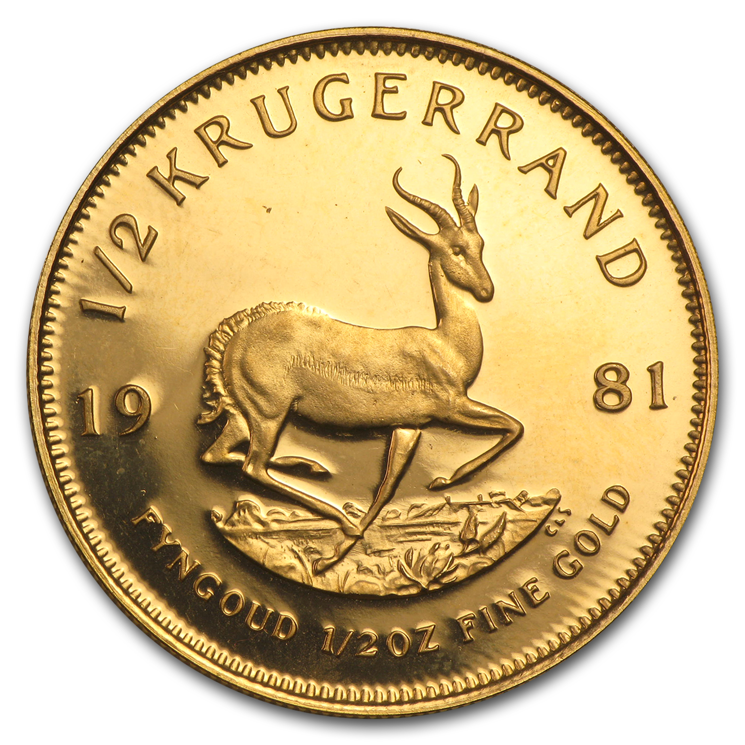 Buy 1981 South Africa 1/2 oz Gold Krugerrand - Click Image to Close