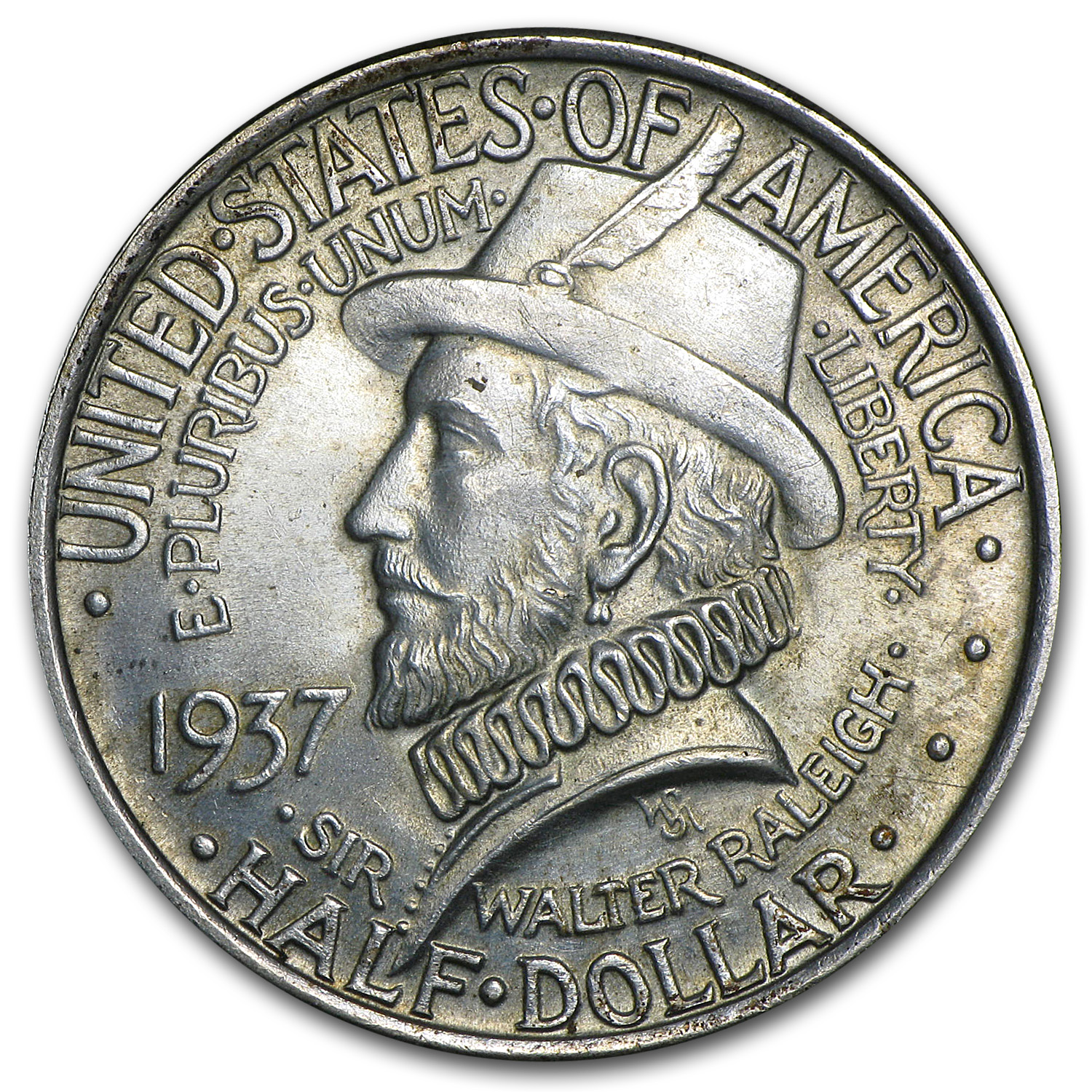 Buy 1937 Roanoke Island Half Dollar BU