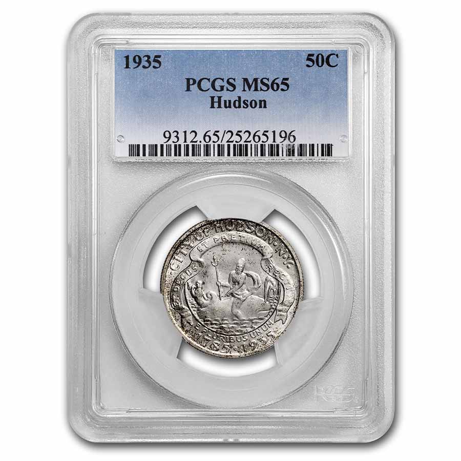 Buy 1935 Hudson Half Dollar MS-65 PCGS