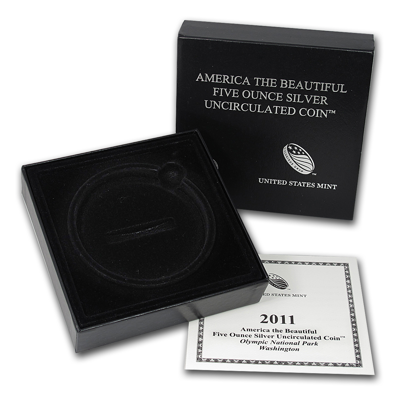 Buy OGP Box & COA - 2011 U.S. Mint 5 oz Silver ATB Coin (Olympic)