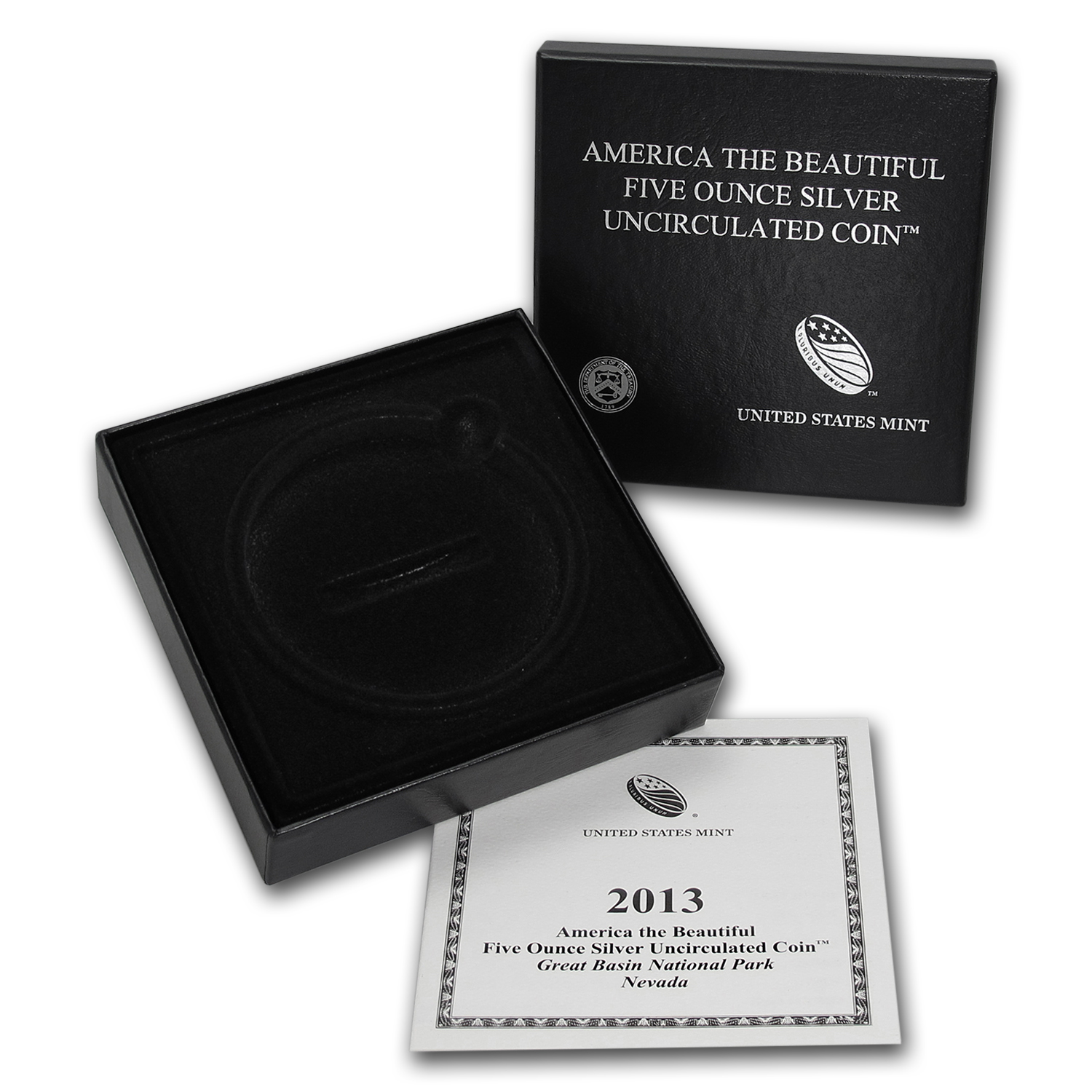 Buy OGP 2013 US Mint 5oz Silver ATB Coin Great Basin - Click Image to Close