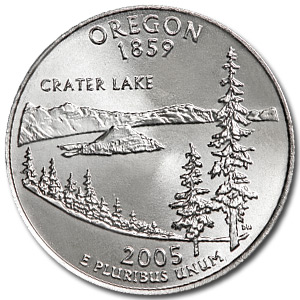 Buy 2005-P Oregon State Quarter BU