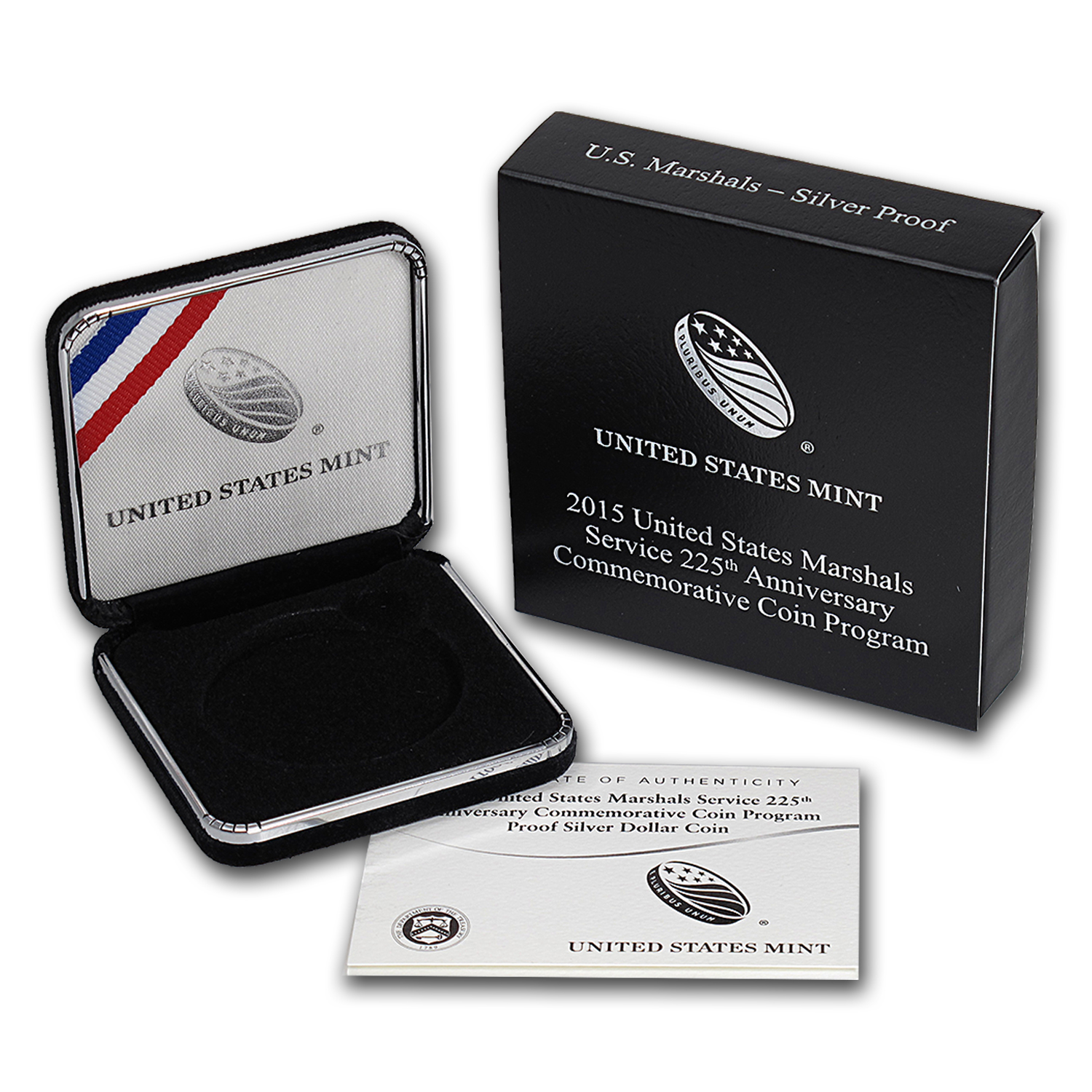 Buy OGP Box & COA - 2015 U.S. Mint U.S. Marshals Silver Proof Coin
