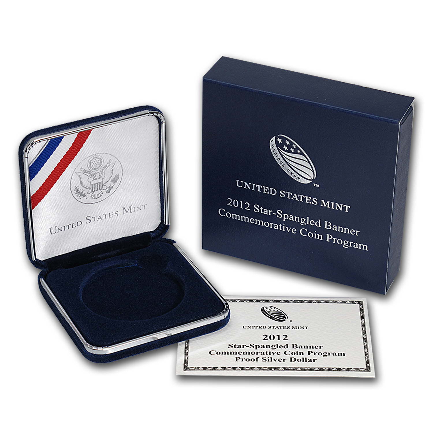 Buy OGP Box & COA - 2012 Star Spangled Banner Silver Proof Coin