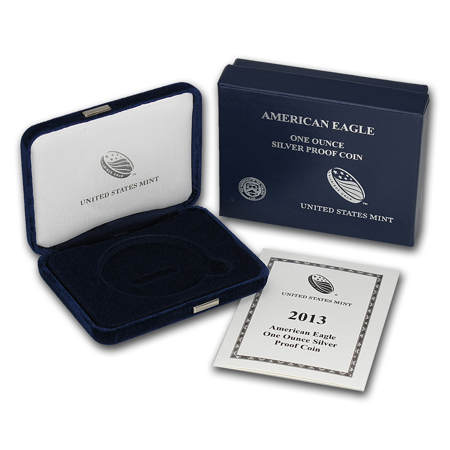 Buy OGP Box & COA - 2013 Silver American Eagle Proof (Empty) - Click Image to Close