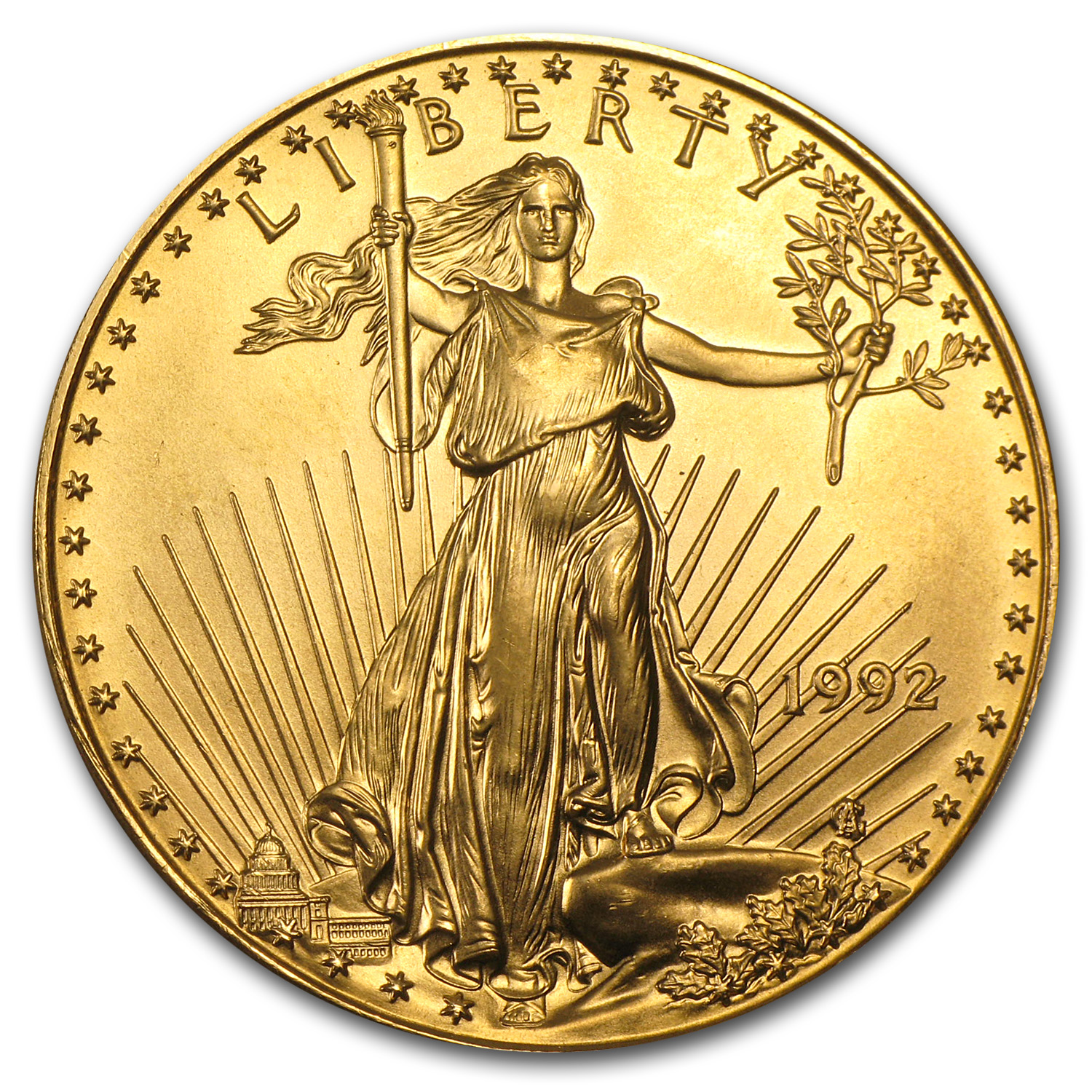 Buy 1992 1 oz American Gold Eagle BU