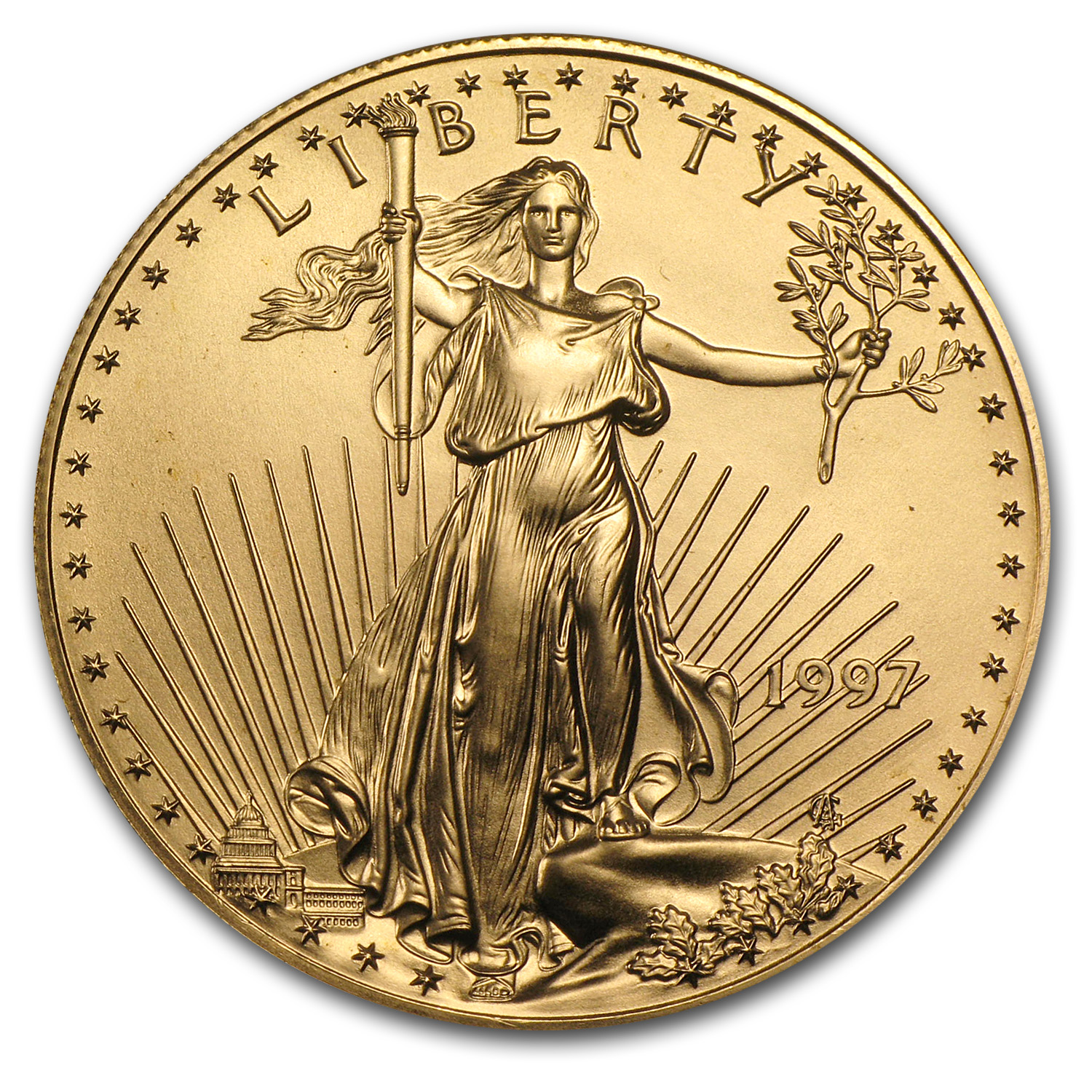 Buy 1997 1 oz American Gold Eagle BU Coins Online