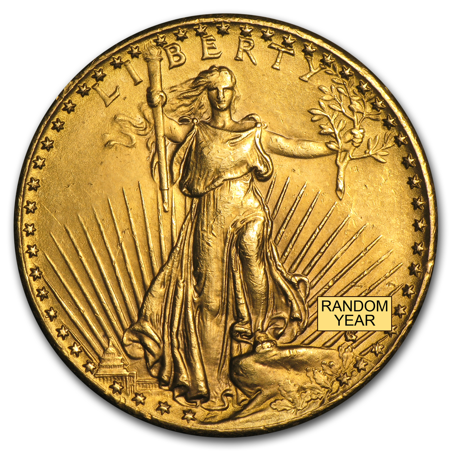 Buy $20 Saint-Gaudens Gold Double Eagle (Cleaned)