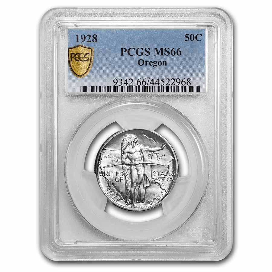 Buy 1928 Oregon Trail Commemorative Half Dollar MS-66 PCGS