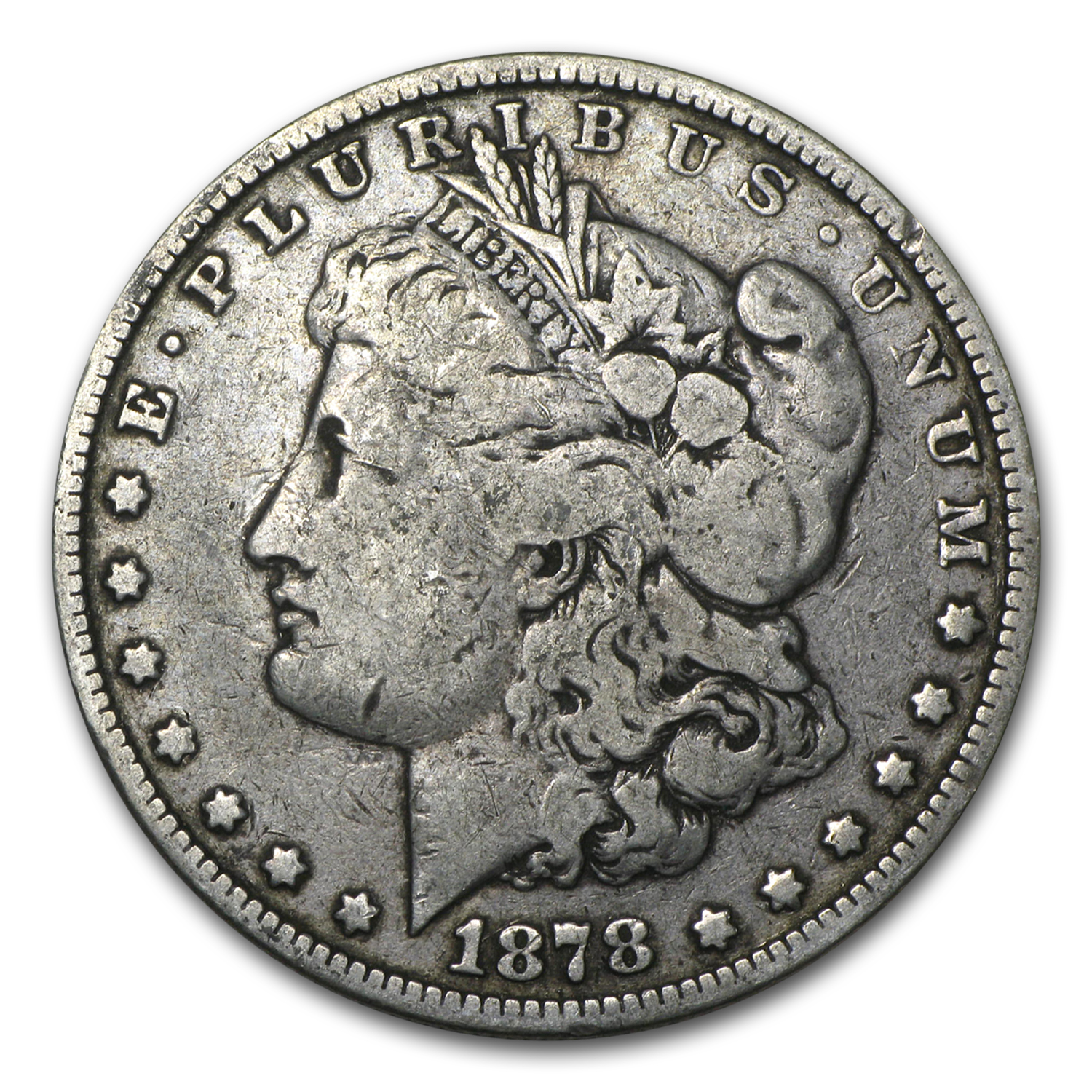 Buy 1878 Morgan Dollar 8 Tailfeathers VG/VF