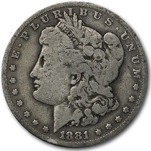 Buy 1881-O Morgan Dollar VG/VF