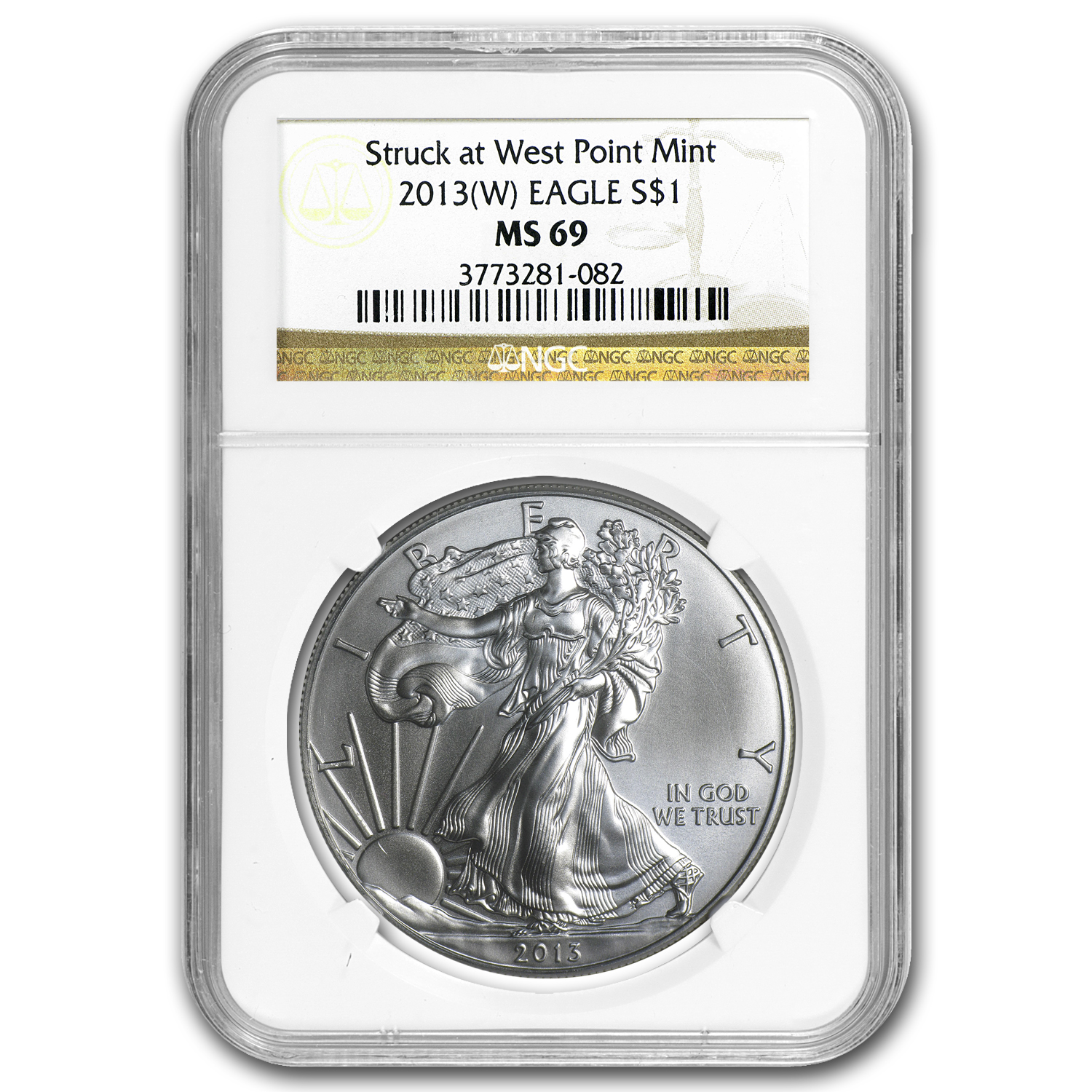 Buy 2013 (W) American Silver Eagle MS-69 NGC