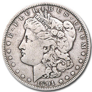 Buy 1891-O Morgan Dollar VG/VF