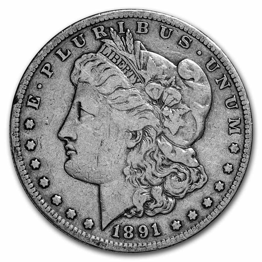 Buy 1891-S Morgan Dollar VG/VF